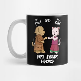 My pets love each other - dog and cat Mug